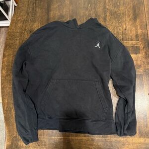 Nike Air Jordan size Large Black Sweatshirt